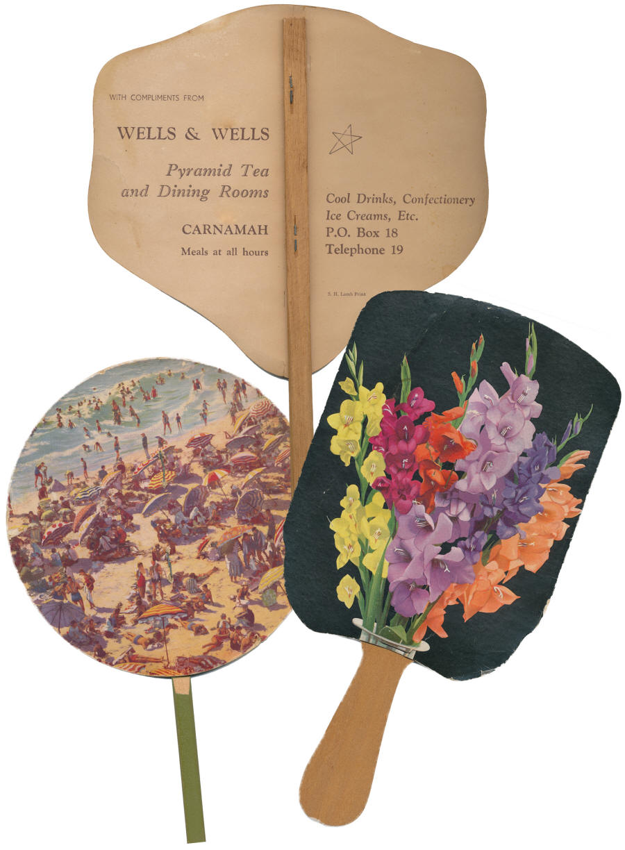 Wells & Wells Promotional Hand-Fans