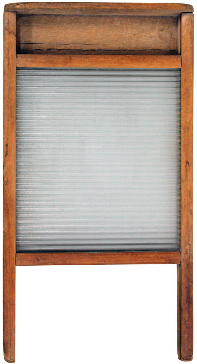 1920s Glass Washboard